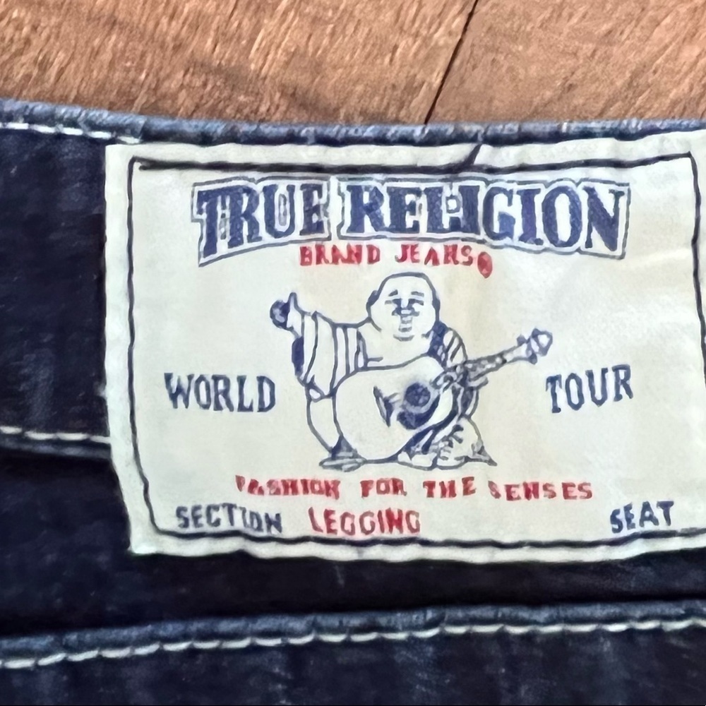 True religion Womens basic jeans denim jeggings 25 waist skinny blue